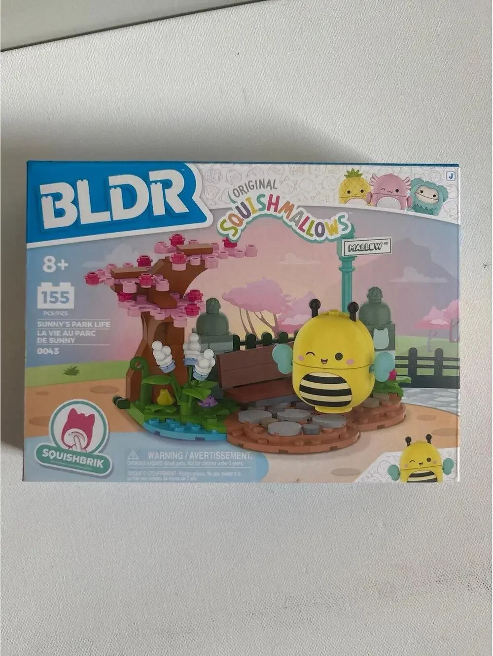 BLDR Squishmallows Sunny’s Park Life brick kit